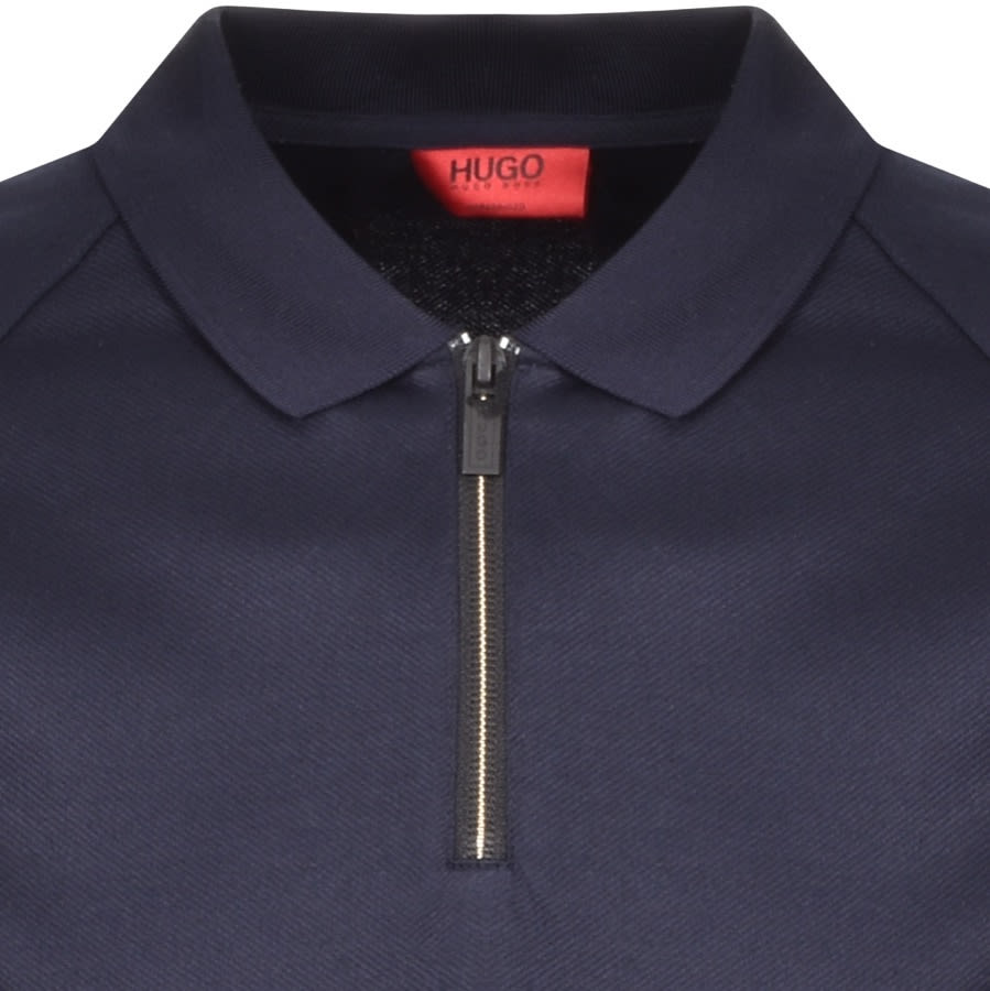 Alternative Image for ProductHUGO Dapir Short Sleeved Polo T Shirt Navy3